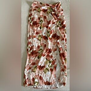 Abercrombie & Fitch Brown and Cream Skirt